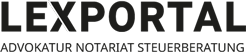 .:LEXPORTAL: Advokatur / Notariat / Steuerberatung Logo